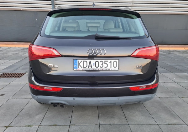 Audi Q5 cena 48500 przebieg: 198121, rok produkcji 2010 z Suchowola małe 326